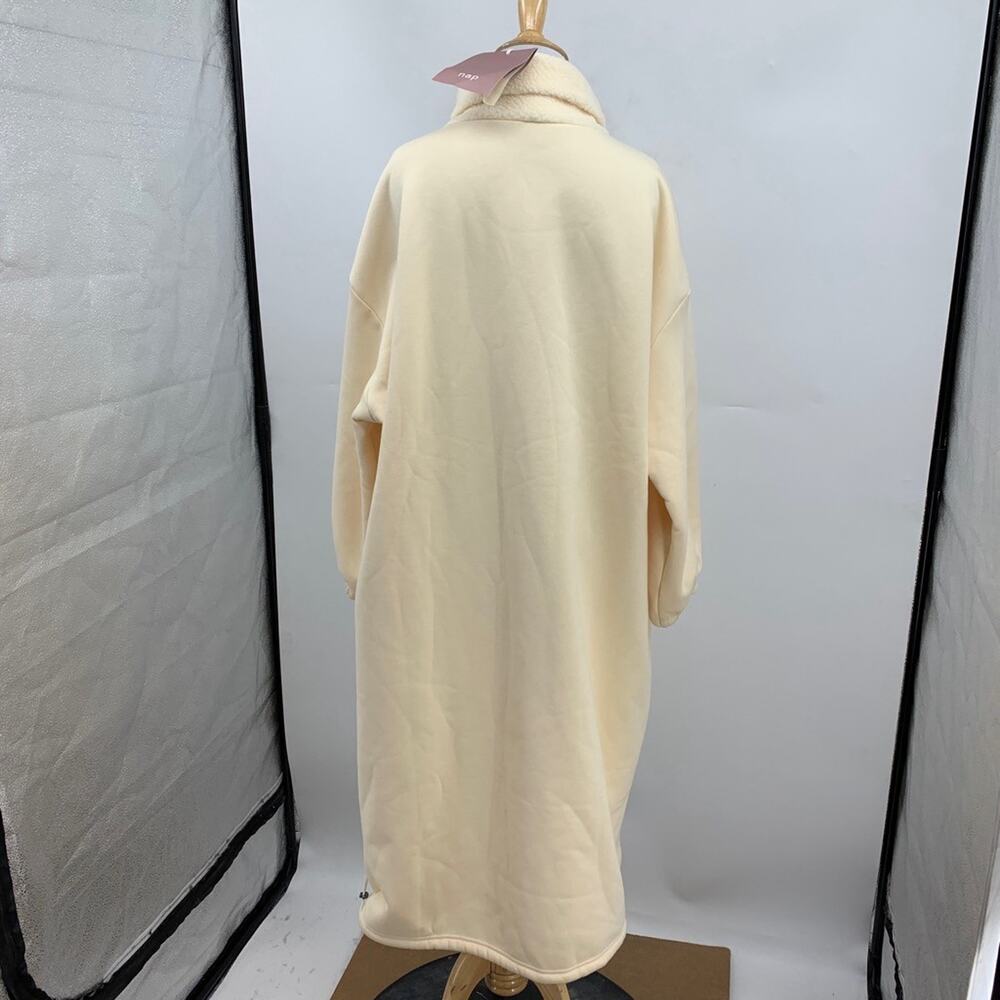 Nap Sweatshirt Dress Womens S Small Fleece Lined Oversized Turtleneck Loungewear - Picture 6 of 16